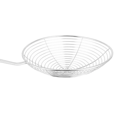 Unique Bargains Kitchen Stainless Steel Spiral Noodles Food Mesh Strainer Silver Tone 5.3" Dia 4 Unique Bargains Kitchen Stainless Steel Spiral Noodles Food Mesh Strainer Silver Tone 5.3" Dia - Image 2