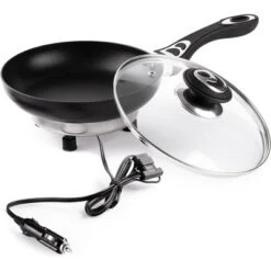 Zone Tech 12V Frying Pan Or Saucepan 2 Quart Portable Non Stick Travel Pot With Glass Vented Lid, Stay Cool Handle And Rubber Feet. 20 Zone Tech 12V Frying Pan Or Saucepan 2 Quart Portable Non Stick Travel Pot With Glass Vented Lid, Stay Cool Handle And Rubber Feet. -Target KitchenAid GUEST e5de76a9 a752 477d b72c 2126034d2b61