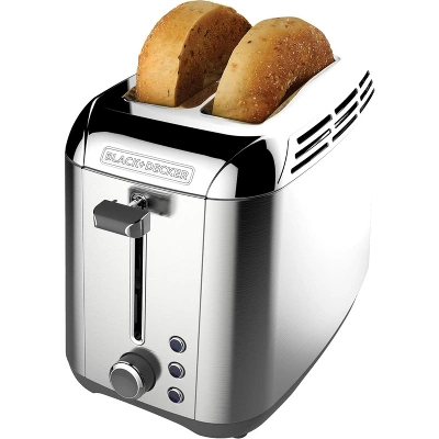 Black & Decker BLACK+DECKER TR3500SD Rapid Toast 2-Slice Toaster, Stainless Steel 7 Black & Decker BLACK+DECKER TR3500SD Rapid Toast 2-Slice Toaster, Stainless Steel - Image 5