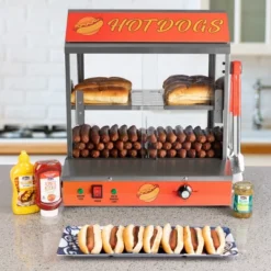 Great Northern Popcorn Hot Dog And Bun Steamer
