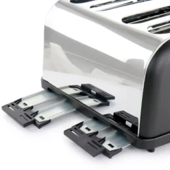 MegaChef 4 Slice Wide Slot Toaster With Variable Browning In Black And Rose Gold -Target KitchenAid GUEST e6aee115 a50b 4a60 b597 3ddea7971995