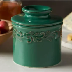 Butter Bell® Crock – Emerald Green Antique Ceramic Butter Keeper, Vintage-Style Butter Dish For Fresh, Spreadable Butter -Target KitchenAid GUEST e6d4596b d2f3 4d2a a2d1 1872bdad386e