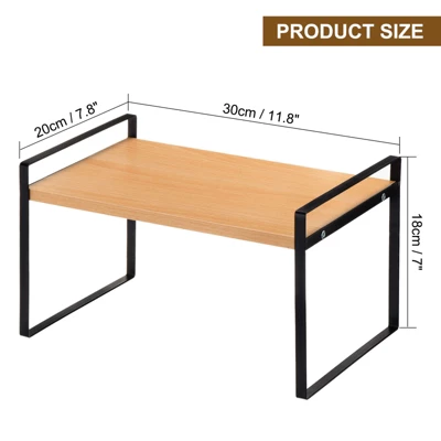 Unique Bargains Stackable Kitchen Spice Racks Countertop Organizer Shelves 1 Pc 3 Unique Bargains Stackable Kitchen Spice Racks Countertop Organizer Shelves 1 Pc