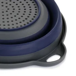Oster® Oster Bluemarine Collapsible Polypropylene Colander With Handle In Navy -Target KitchenAid GUEST e83c9977 1972 46d7 8542 77fa2d8793ec
