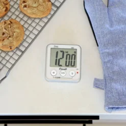 Escali Extra Large Display Digital Timer: Magnetic Kitchen Timer, Backlit LCD, Freestanding, Stainless Steel, Battery Included -Target KitchenAid GUEST e8815836 f7de 4d47 8276 bdd884a612b0