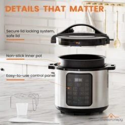 GreenEver 16 In 1 Electric Pressure Cooker, Warmer & Sterilizer, Saute, Slow Cooker, Rice Cooker, Multi-Functional Smart Pot 15 GreenEver 16 In 1 Electric Pressure Cooker, Warmer & Sterilizer, Saute, Slow Cooker, Rice Cooker, Multi-Functional Smart Pot -Target KitchenAid GUEST e89304aa 118a 4e61 8764 865872b4da64
