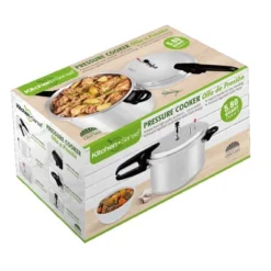 J&V TEXTILES Aluminum Pressure Cookers (4, 5, 7, 9, Or 11 Liter) -Target KitchenAid GUEST e8e6fd01 b9e7 4d64 b0fa 2c0fcbba764a