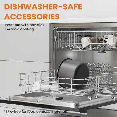 GreenEver 16 In 1 Electric Pressure Cooker, Warmer & Sterilizer, Saute, Slow Cooker, Rice Cooker, Multi-Functional Smart Pot 8 GreenEver 16 In 1 Electric Pressure Cooker, Warmer & Sterilizer, Saute, Slow Cooker, Rice Cooker, Multi-Functional Smart Pot - Image 6