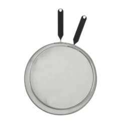 GoodCook Ready 2pc Splatter Screen: Metal Oil Guard For Frying Pan, Hand Wash, 13" Diameter, Black Handle 10 GoodCook Ready 2pc Splatter Screen: Metal Oil Guard For Frying Pan, Hand Wash, 13" Diameter, Black Handle -Target KitchenAid GUEST e90f62d4 1a19 4fc3 bab6 074028769430