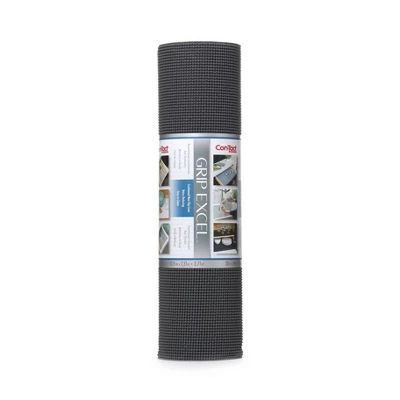 Con-Tact Grip Excel Single Pack 20"x24' Graphite: Non-Adhesive Nonskid Shelf & Drawer Liner For Cabinets, Dark Gray 8 Con-Tact Grip Excel Single Pack 20"x24' Graphite: Non-Adhesive Nonskid Shelf & Drawer Liner For Cabinets, Dark Gray - Image 6
