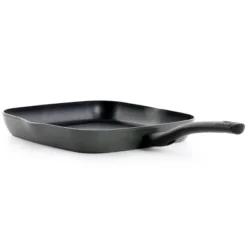 Oster® Oster Kingsway 11 Inch Aluminum Nonstick Square Grill Pan In Black