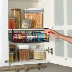 Sorbus Under Cabinet Can Storage Shelf – Pantry Organizer With Divider For Canned Goods -Target KitchenAid GUEST e96d88b0 e6b3 48b5 b420 105c0898d04a