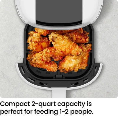 Chefman 2qt TurboFry Touch Digital Air Fryer White: 900W, Dishwasher-Safe Parts, 1-Year Warranty, 6lb Capacity 12 Chefman 2qt TurboFry Touch Digital Air Fryer White: 900W, Dishwasher-Safe Parts, 1-Year Warranty, 6lb Capacity - Image 10