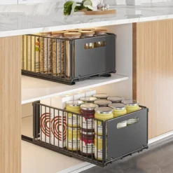 CuisinSmart 2PCS Pull Out Cabinet Organiser, Extendable Slide Out Drawer Adhesive, Storage Shelf With Adhesive Film, Roll-Out Drawer Organiser Shelf 13 CuisinSmart 2PCS Pull Out Cabinet Organiser, Extendable Slide Out Drawer Adhesive, Storage Shelf With Adhesive Film, Roll-Out Drawer Organiser Shelf -Target KitchenAid GUEST ea1d6349 c415 419a 8b87 a962756041fd