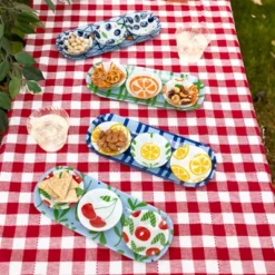 Pavilion Gift Company - Cherries - 11" Glass Serving Tray With 3 Bowls - Serving Trays -Target KitchenAid GUEST ea1fc417 222e 4f00 83b6 446d8833300d