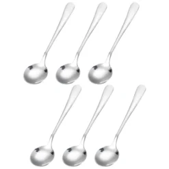 Unique Bargains Stainless Steel Dinner Tea Soup Round Spoons 6 Pcs Silver 18 Unique Bargains Stainless Steel Dinner Tea Soup Round Spoons 6 Pcs Silver -Target KitchenAid GUEST ea247970 715f 4b7f acbf 3dd615ce500d