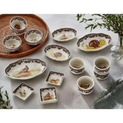 Spode Woodland Turkey Pickle Dish – 8.5 Inch Porcelain Serving Dish – Microwave, Oven, Freezer & Dishwasher Safe, Rustic Thanksgiving Serveware 15 Spode Woodland Turkey Pickle Dish – 8.5 Inch Porcelain Serving Dish – Microwave, Oven, Freezer & Dishwasher Safe, Rustic Thanksgiving Serveware -Target KitchenAid GUEST ea465837 1f32 4534 a71d 3aa7ba900e43