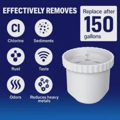 Nispira Water Pitcher Filter Replacement For Epic Pure, Seychelle, Aquagear Dispenser 150 Gallon. 2 Packs