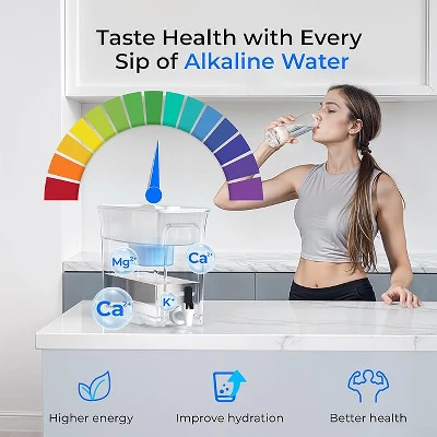 Waterdrop Slim Alkaline Water Filter Dispenser White (with 1 Filter) 4 Waterdrop Slim Alkaline Water Filter Dispenser White (with 1 Filter) - Image 2