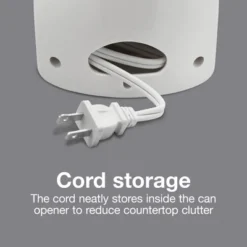 Proctor Silex Power Opener Can Opener 75224PS: Electric Freestanding, Plastic, White, 1.5 Lbs, 1 Year Warranty 12 Proctor Silex Power Opener Can Opener 75224PS: Electric Freestanding, Plastic, White, 1.5 Lbs, 1 Year Warranty -Target KitchenAid GUEST eadfdeaa 1ac1 4287 91aa 5514ae549940