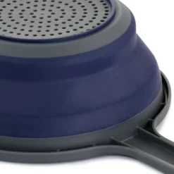 Oster® Oster Bluemarine Collapsible Polypropylene Colander With Handle In Navy -Target KitchenAid GUEST eb118bec 99cd 4230 96fc dce36823e182