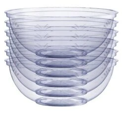 Crown Display 4 Pack Clear Disposable Round Salad Bowls Serving Bowl With Leaf Indentation 16 Crown Display 4 Pack Clear Disposable Round Salad Bowls Serving Bowl With Leaf Indentation -Target KitchenAid GUEST eb30f055 af8f 47d5 8ad8 467b0a6b2e2c