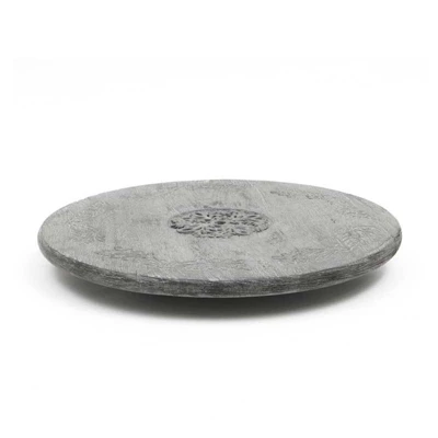 SEVOBAL Serving Platters Round Ceramic Snack Platter, Ideal For Parties, Gatherings, Family Dinners, Snack Serving Moments, Black, 20"*20"*4" 6 SEVOBAL Serving Platters Round Ceramic Snack Platter, Ideal For Parties, Gatherings, Family Dinners, Snack Serving Moments, Black, 20"*20"*4" - Image 4