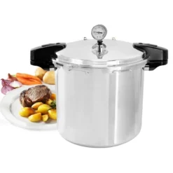 MegaChef 24 Quart Large Capacity Aluminum Stovetop Pressure Cooker/Canner For Induction And Gas Stove-Tops -Target KitchenAid GUEST eb7f38cd 4f92 409a b69f 0b0b5438e6e4