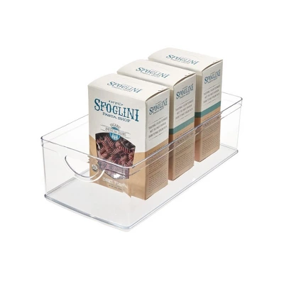 Plastic Kitchen Cabinet Storage Bins - Set Of 2 - Clear - Made In USA 10 Plastic Kitchen Cabinet Storage Bins - Set Of 2 - Clear - Made In USA - Image 8