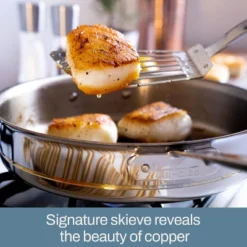 All-Clad Copper Core 5-Ply Stainless Steel Cookware Set, 5 Piece, Induction, Oven Broiler Safe 600F,Silver Sliver 10 All-Clad Copper Core 5-Ply Stainless Steel Cookware Set, 5 Piece, Induction, Oven Broiler Safe 600F,Silver Sliver -Target KitchenAid GUEST ec011663 121f 481a b999 beb7a8d2f831