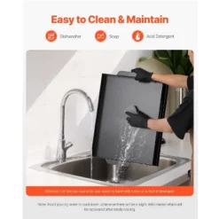 VEVOR Carbon Steel Griddle, 22x16 Inch Universal Flat Top Rectangular Plate, Gas Grill Griddle For BBQ Grill, Teppanyaki, Black -Target KitchenAid GUEST ec0cd23a 5131 48c1 986b 4ca1185a8e33