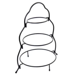 3-Tier Round Plate Porcelain Serveware Set - Elama: White Tiered Stand, Dishwasher & Microwave Safe, New Home Decor 7 3-Tier Round Plate Porcelain Serveware Set - Elama: White Tiered Stand, Dishwasher & Microwave Safe, New Home Decor -Target KitchenAid GUEST ec3b5c53 3042 42d6 b5ad ca28cfb9e521