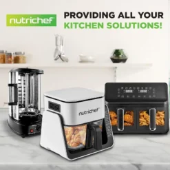 Electric Air Fryer & Grill For Healthy Cooking With 7-in-1 Functions, 4L Glass Pot, Easy Cleanup, White 12 Electric Air Fryer & Grill For Healthy Cooking With 7-in-1 Functions, 4L Glass Pot, Easy Cleanup, White -Target KitchenAid GUEST ec54827f 5d7c 493c 8b46 04fd44705886