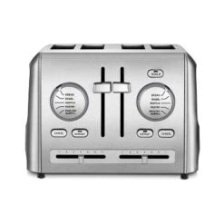 Cuisinart 4-Slice Custom Select Toaster - Silver - CPT-640P1: Stainless Steel, Defrost & Bagel Options, Adjustable Browning 9 Cuisinart 4-Slice Custom Select Toaster - Silver - CPT-640P1: Stainless Steel, Defrost & Bagel Options, Adjustable Browning -Target KitchenAid GUEST ec610619 448b 409c 9239 5806a9033e0e