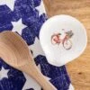 Transpac Ceramic Bike Spoon Rest Home Decor Patriotic Design Perfect For Kitchen And Dining Ceramic Spoon Holder -Target KitchenAid GUEST ec92fd27 3f6b 4004 98e8 d29d0c19a56d