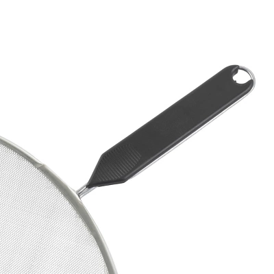 GoodCook Ready 2pc Splatter Screen: Metal Oil Guard For Frying Pan, Hand Wash, 13" Diameter, Black Handle 4 GoodCook Ready 2pc Splatter Screen: Metal Oil Guard For Frying Pan, Hand Wash, 13" Diameter, Black Handle - Image 2