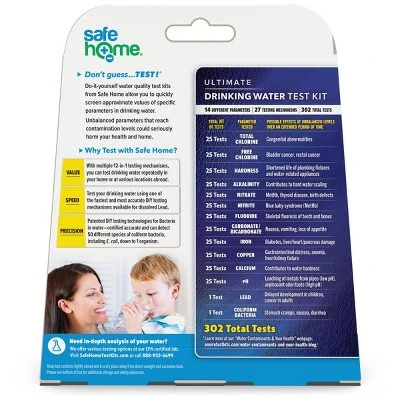 Safe Home Ultimate DIY Water Test Kit 4 Safe Home Ultimate DIY Water Test Kit - Image 2