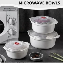 Itopfox 3-Piece Microwave-Safe Bowl Set With Lids & Steamer Rack, BPA-Free Soup & Ramen Cookware For Kitchen, Office, Dorm - Nesting Design 13 Itopfox 3-Piece Microwave-Safe Bowl Set With Lids & Steamer Rack, BPA-Free Soup & Ramen Cookware For Kitchen, Office, Dorm - Nesting Design -Target KitchenAid GUEST ecfab400 5dad 4ba6 b537 02ea4b2a7b47