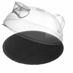 Itopfox Microwave Splatter Cover With Water Steamer, Clear Lid For Food, Integrated Handle, BPA-Free Splatter Guard, Essential Kitchen Gadgets -Target KitchenAid GUEST ed191ec8 fbc2 45f5 9058 e41ff2e53010