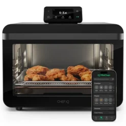 CHEF IQ MiniOven 25-Quart Smart Toaster Oven Air Fryer With Touchscreen Controls - Black -Target KitchenAid GUEST ed494f10 4905 4eec a695 97fee1c337d0