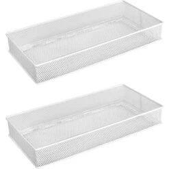 YBM Home White Mesh Drawer And Desk Organizer Tray, Pack Of 2 17 YBM Home White Mesh Drawer And Desk Organizer Tray, Pack Of 2 -Target KitchenAid GUEST ed670ce5 2403 44c1 8f14 1032a1b41af8