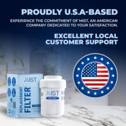 Mist MWF Replacement For GE MWF Smartwater, MWFA, MWFP, GWF, Kenmore 469991: Fridge Filter, Carbon, White -Target KitchenAid GUEST ed709759 3fb2 4982 b7dc 240cc4a85e08