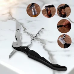 Cheer Collection Multi-Tool Jar & Bottle Opener Kit With Adjustable Jar, Wine, 5-in-1 Bottle Opener & Gripper Pad -Target KitchenAid GUEST ed7aa008 8eb8 4d9a 9833 18cce25c402b