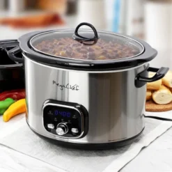 MegaChef Interchangeable 6 Quart And Split 2.5 Quart Slow Cooker And Warmer -Target KitchenAid GUEST edb1997b d388 4318 a6dd 082678b0406c