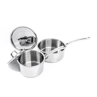 BergHOFF Professional 13Pc 18/10 Stainless Steel Tri-Ply Cookware Set 7 BergHOFF Professional 13Pc 18/10 Stainless Steel Tri-Ply Cookware Set - Image 5