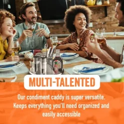 Yukon Glory Rotating Condiment Caddy, Silver -Target KitchenAid GUEST edc41f6b ec34 4a2c a2c8 e5f87eba0867