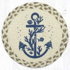Earth Rugs Anchor Printed Round Jute Trivet – 10" Nautical Coastal Design, Heat-Resistant Table Protector 7 Earth Rugs Anchor Printed Round Jute Trivet – 10" Nautical Coastal Design, Heat-Resistant Table Protector -Target KitchenAid GUEST ee3e0166 2e79 4db4 afaa 646f51c62e03