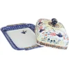 Blue Rose Polish Pottery M080 Manufaktura Large Butter Dish 2 Blue Rose Polish Pottery M080 Manufaktura Large Butter Dish -Target KitchenAid GUEST ee88b07d 9da7 4a95 9996 77c5136ae27f