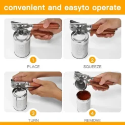 Manual Can Opener With Solid Wood Handle, Sharp Smooth Edge Blade 12 Manual Can Opener With Solid Wood Handle, Sharp Smooth Edge Blade -Target KitchenAid GUEST ee95bcde e58f 446d b246 8b0b37a725df