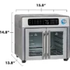 Emeril Lagasse Extra Large French Door Air Fryer Toaster Oven Combo, 25 Cooking Functions W/ Digital Controls, 7 Accessories, Stainless Steel Finish -Target KitchenAid GUEST eec815d9 d2d0 437b 823b 1844fbefcf5e
